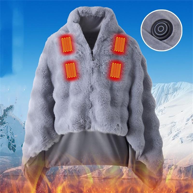 電気毛布 ふわとろ毛布 USB 着る毛布 着る電気毛布 ダニ退治 8枚発熱