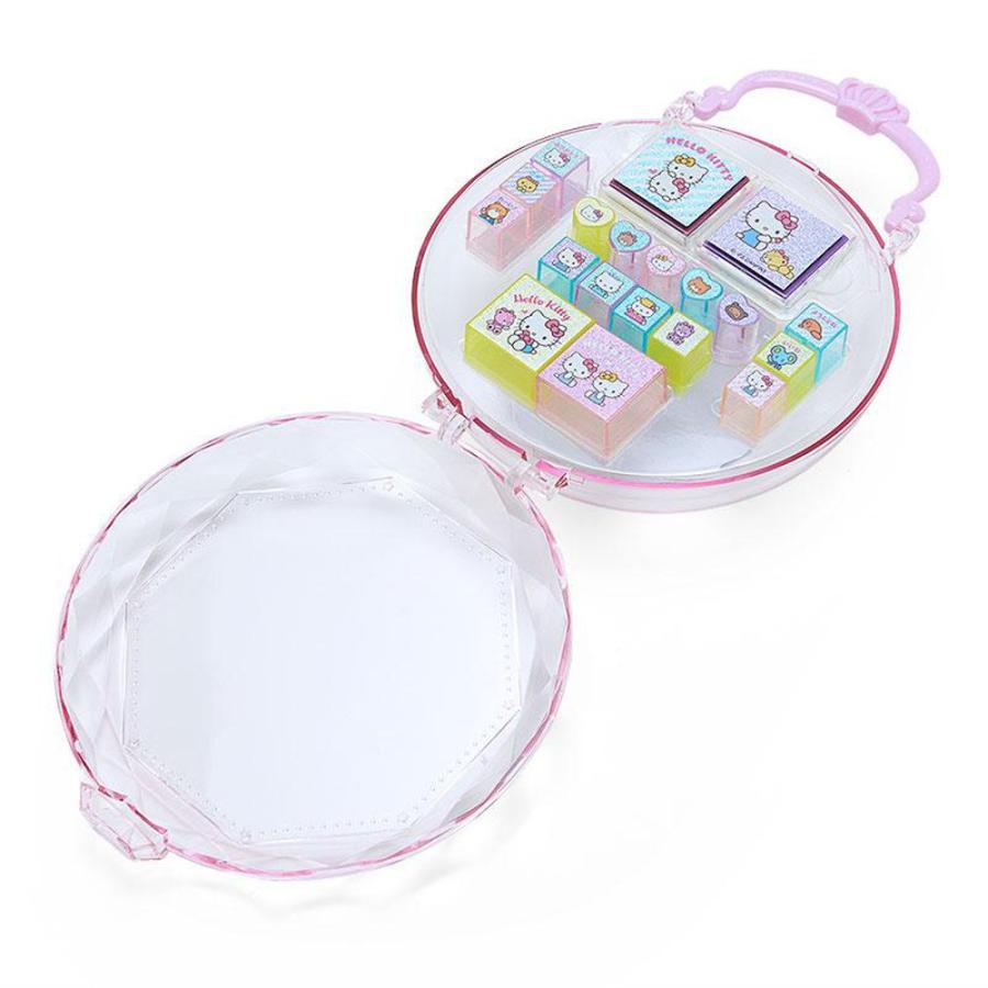 サンリオ スタンプセットL インクパッド付き 17柄 セット デザイン