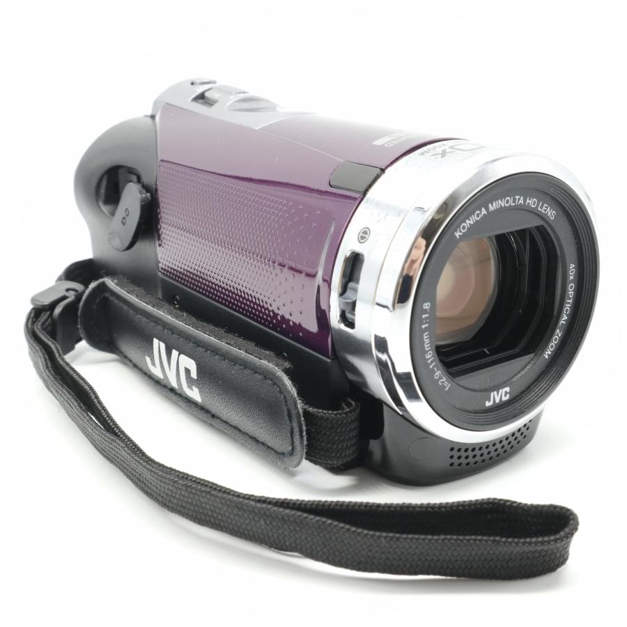 極上美品》 ビデオカメラ JVC Everio GZ-E690-V バイオレット エブリオ