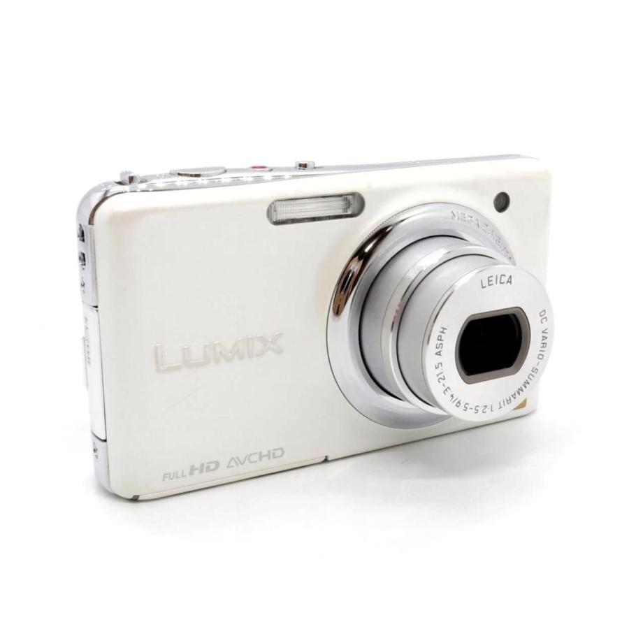 美品》コンパクトデジタルカメラ Panasonic LUMIX DMC-FX77-W リリー