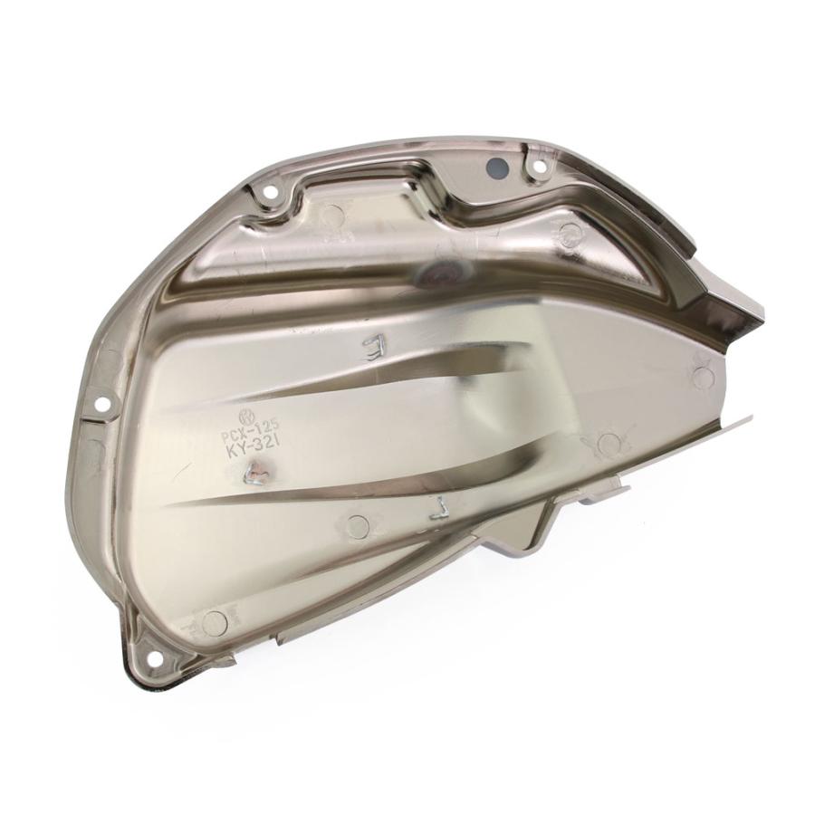 ホンダ（HONDA） PCX125 JF28 エアクリーナーカバー ブラック メッキ