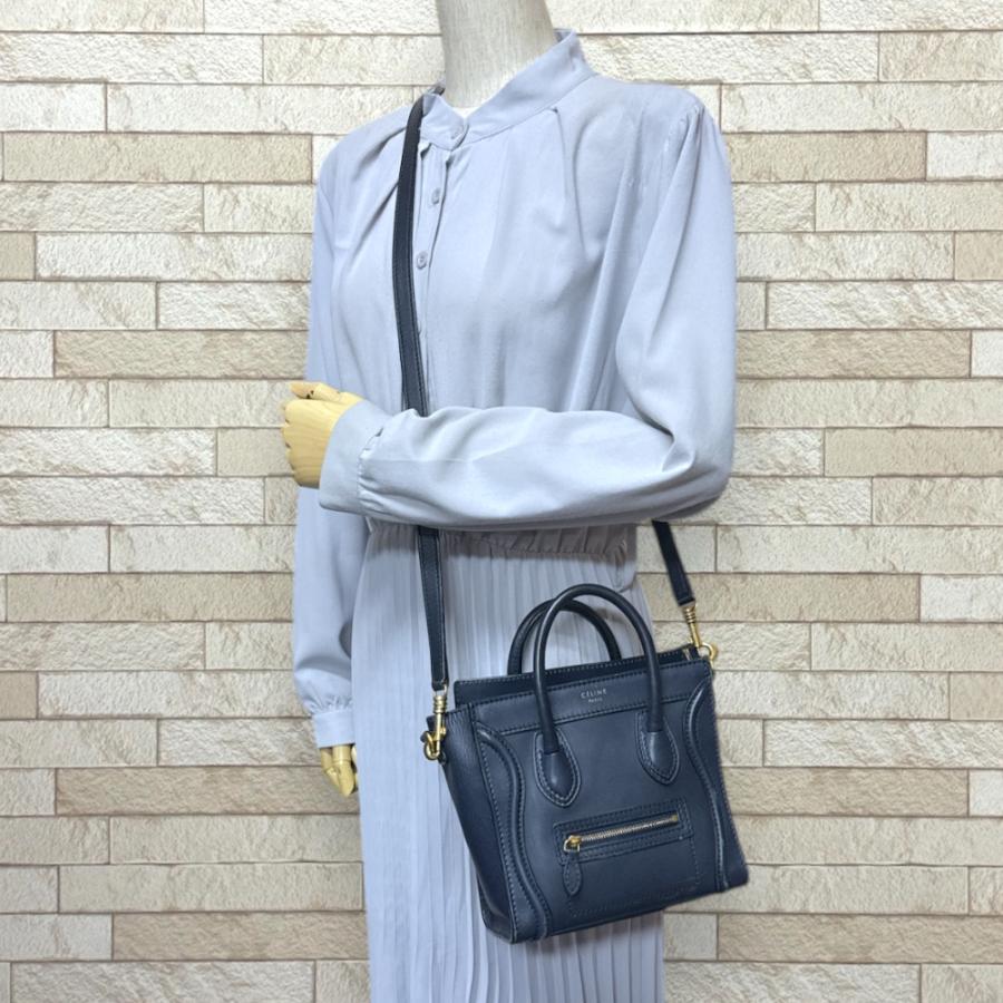CELINE（セリーヌ） ラゲージ ナノ ショッパー ショルダーバッグ