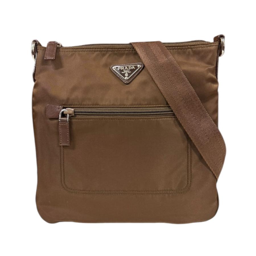 PRADA（プラダ） ショルダーバッグ ナイロン BT0716 ブラウン ユニ