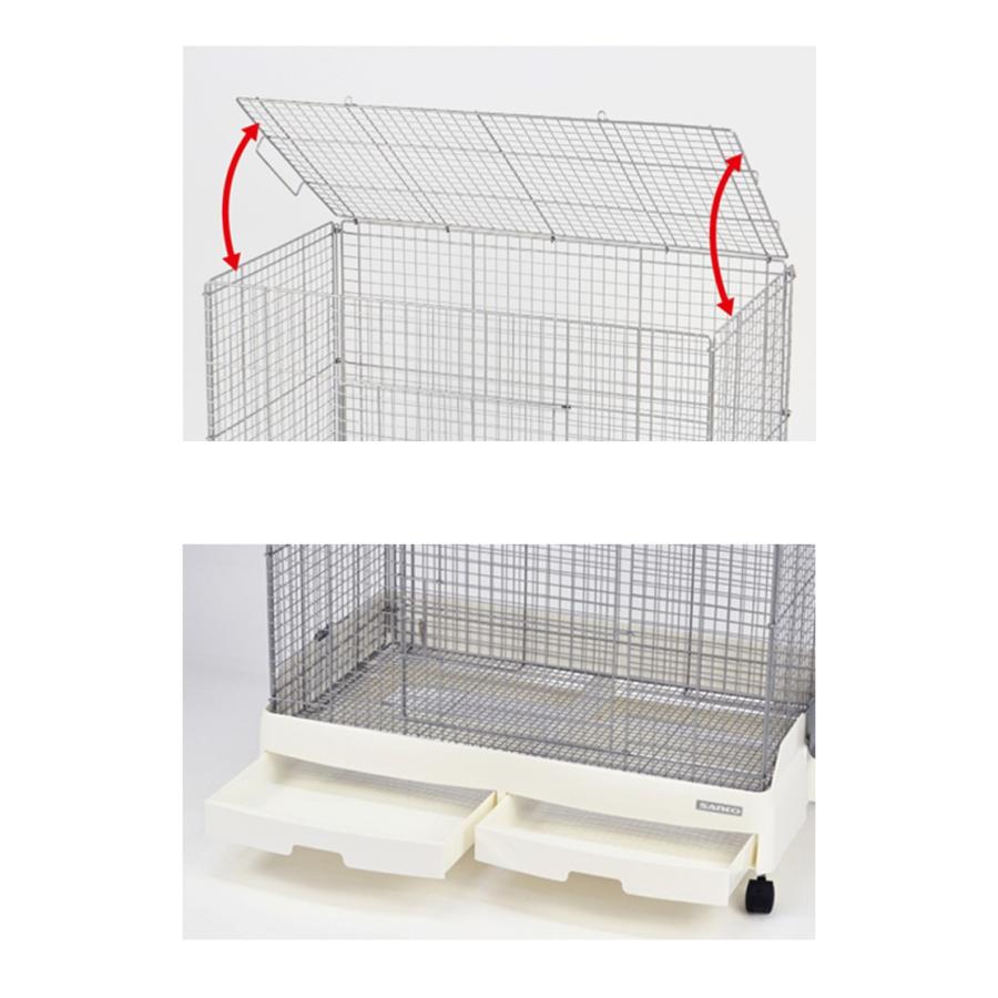 イージーホーム SANKO イージーホーム80 ローメッシュ WH : アールズ