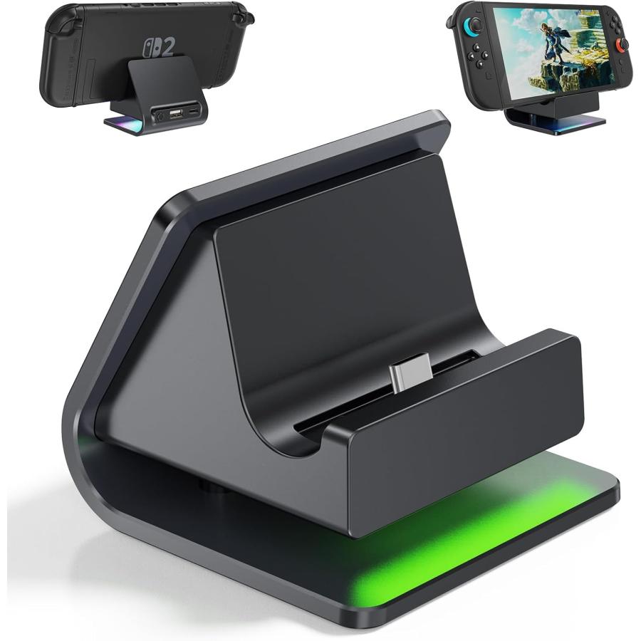 対応Nintenndo Switch 2用応充電スタンド、スイッチ2 用ポータブル