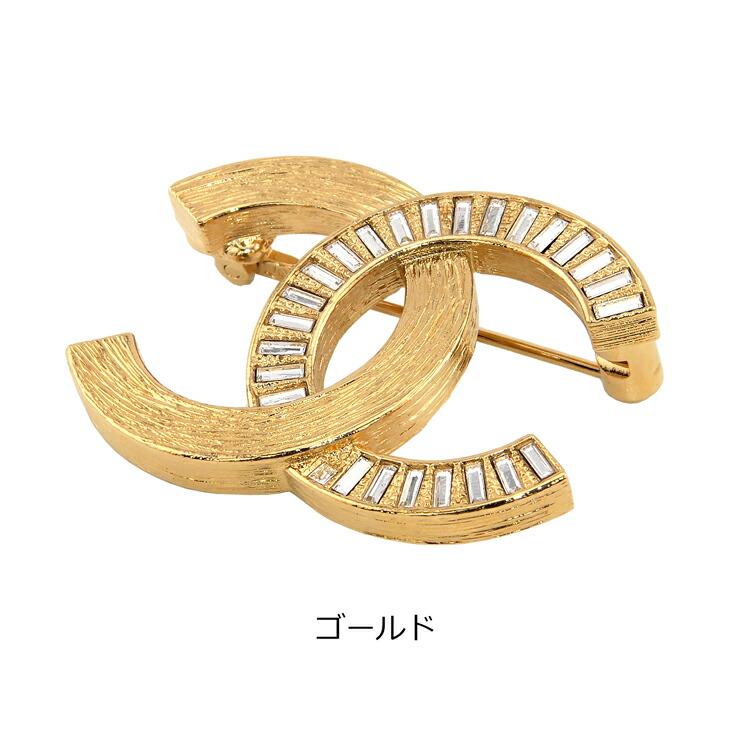 CHANEL（シャネル） ブローチ アクセサリー CCマーク メタル ゴールド