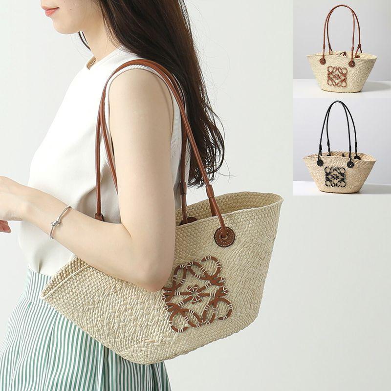LOEWE（ロエベ） かごバッグ SMALL ANAGRAM BASKET A223P65X01
