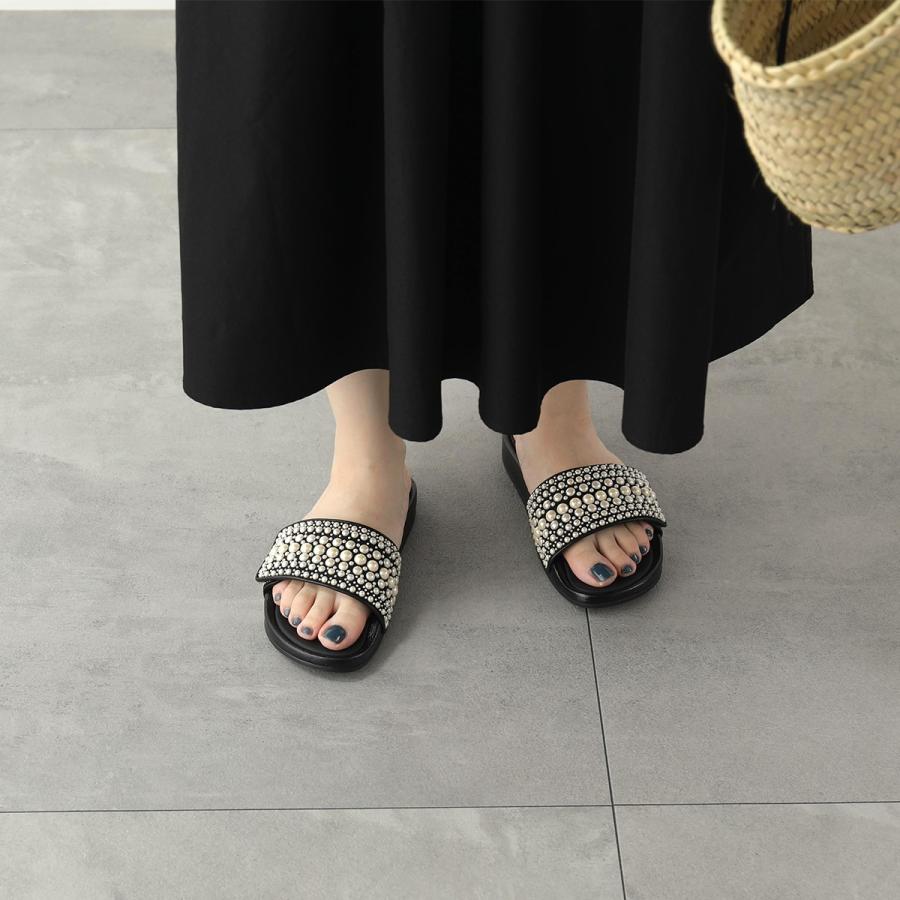 JIMMY CHOO（ジミーチュウ） スライド サンダル FITZ/F ZWY レディース