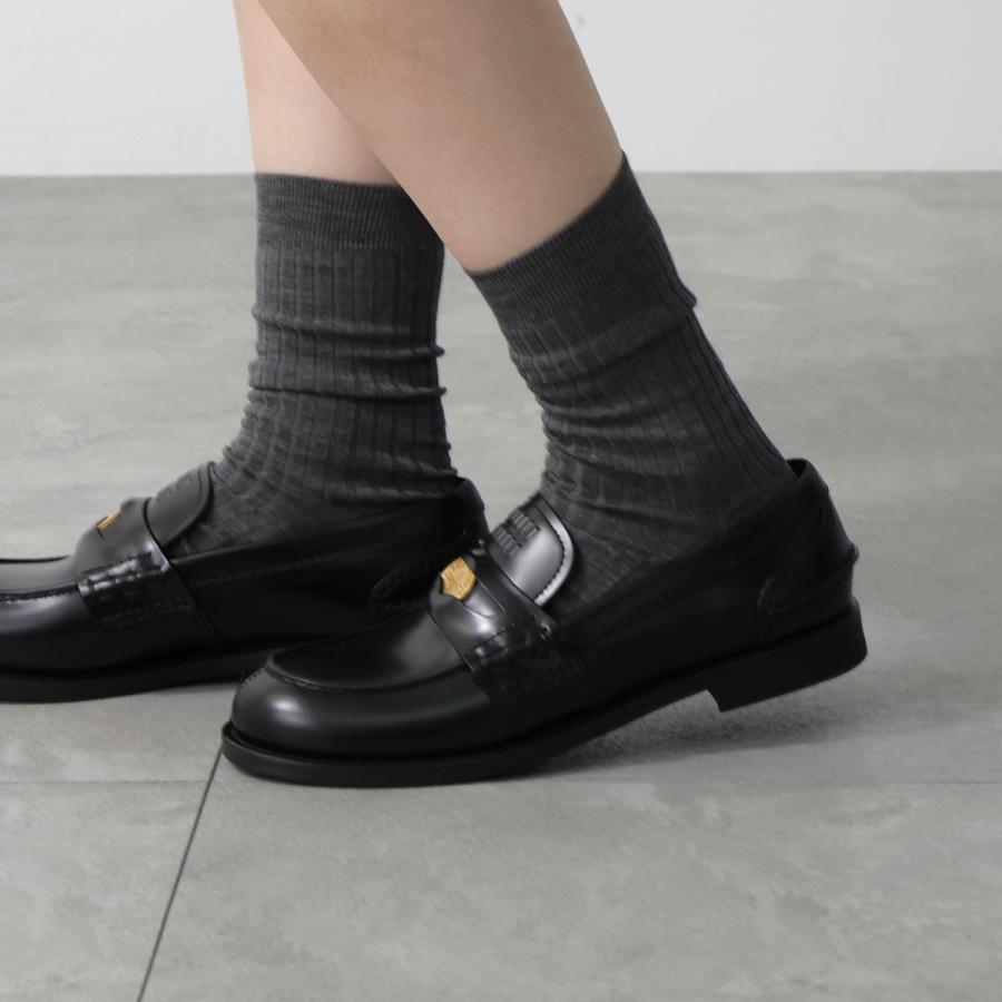 miu miu（ミュウミュウ） ペニーローファー 5D773D ULX レディース