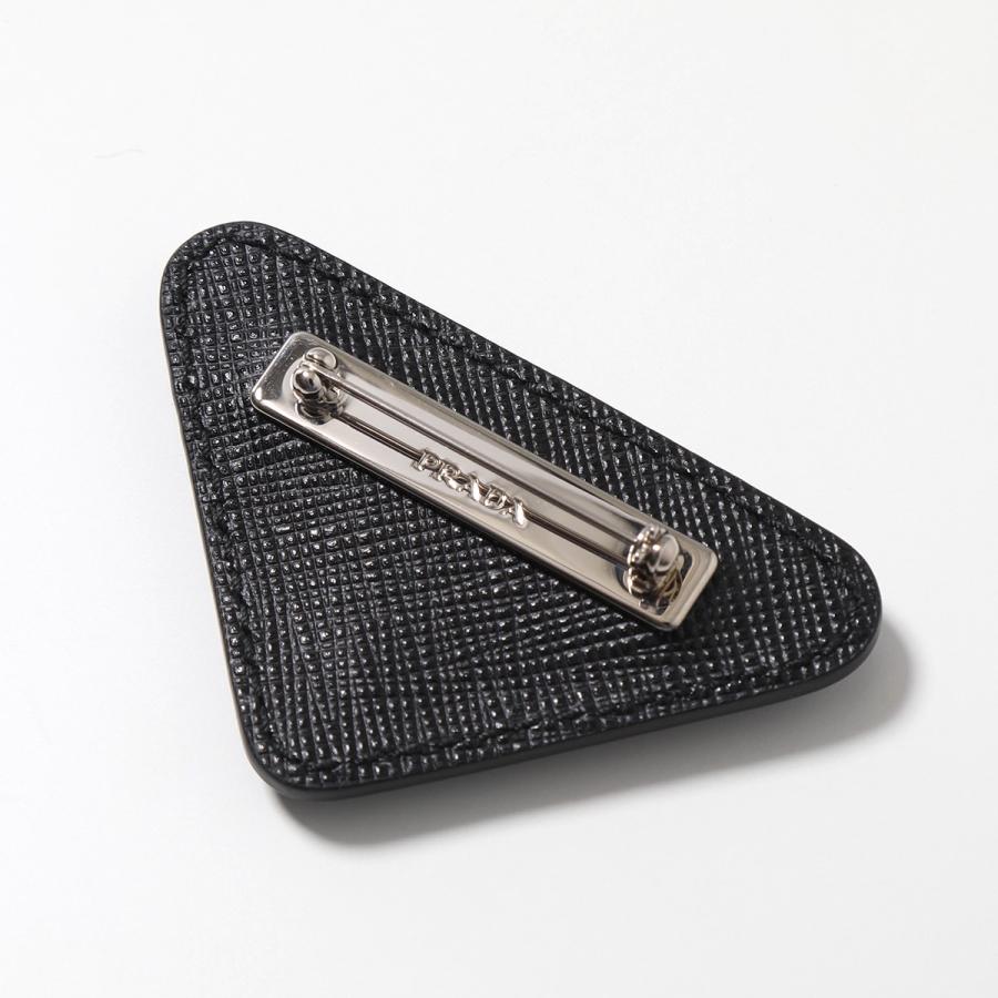 PRADA（プラダ） ブローチ 2IS061 QHH メンズ サフィアーノトリム付