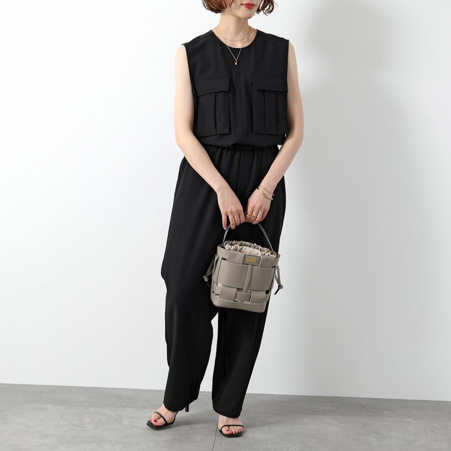 Zanchetti（ザンケッティ） ショルダーバッグ WOVEN BUCKET SMALL