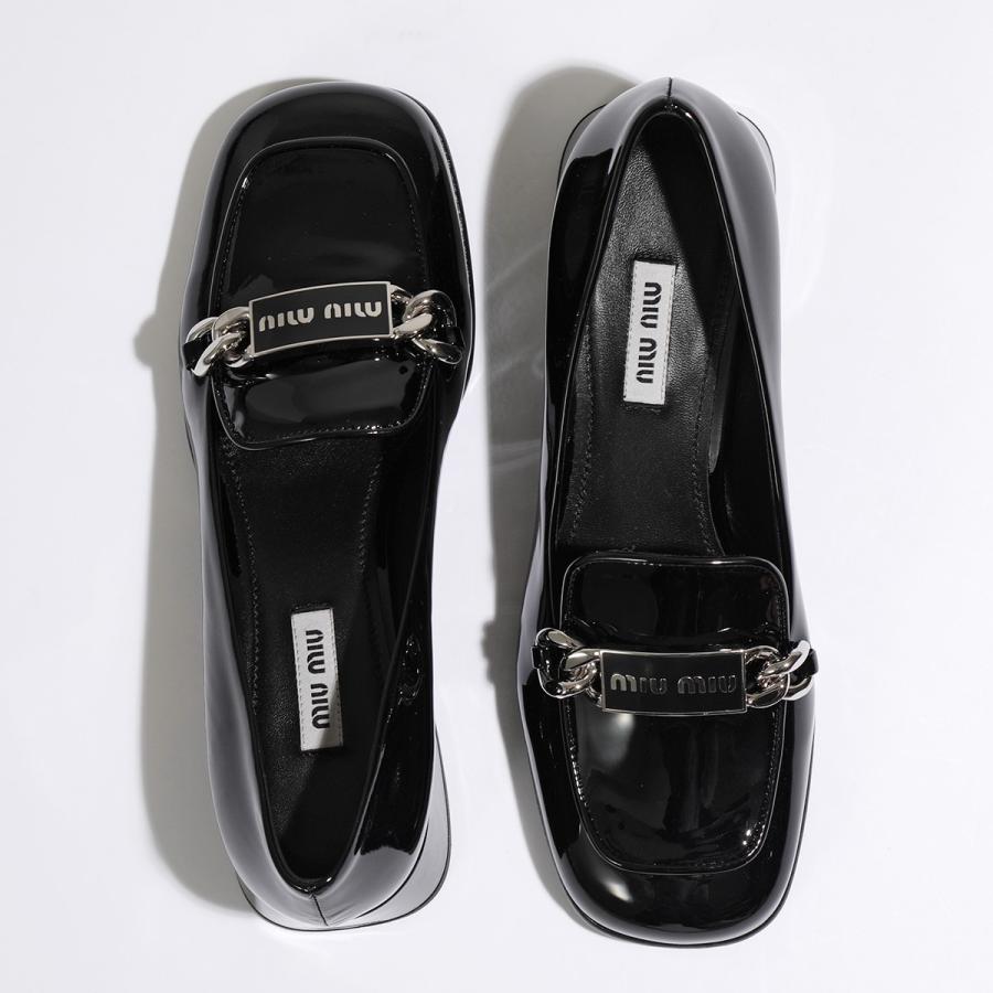 miu miu（ミュウミュウ） ローファー 5D658D JHR F035 レディース