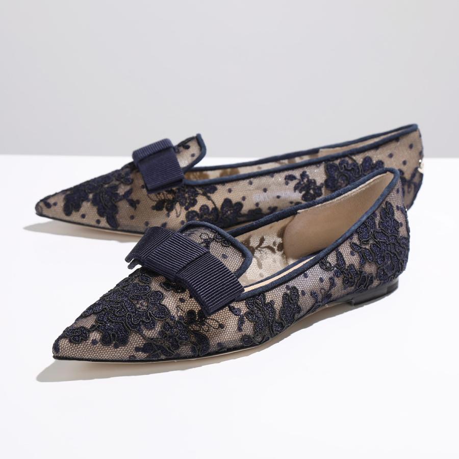JIMMY CHOO（ジミーチュウ） フラットパンプス GALA ORE レディース