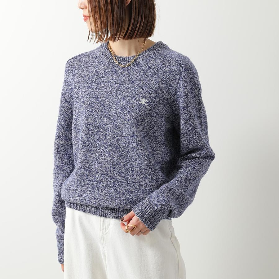 CELINE（セリーヌ） ニット PULL COL ROND BOXY TRIOMPHE 2AC85048T