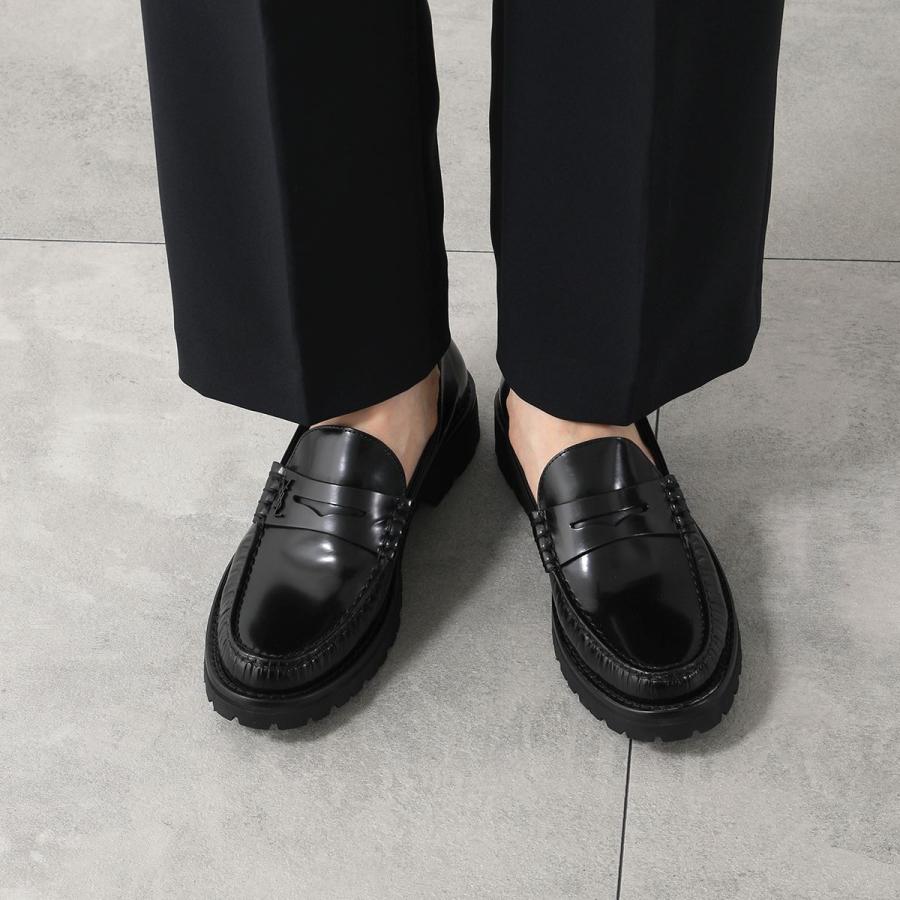 SAINT LAURENT サンローラン ローファー 716556 AO9VV レディース