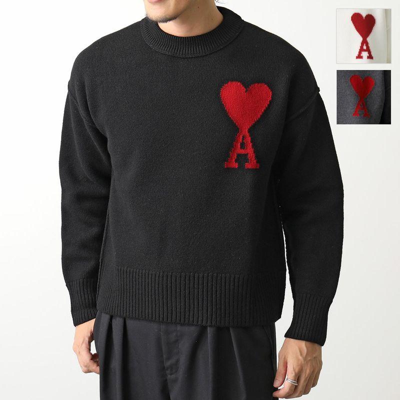 AMI Alexandre Mattiussi ami paris アミパリス ニット RED ADC