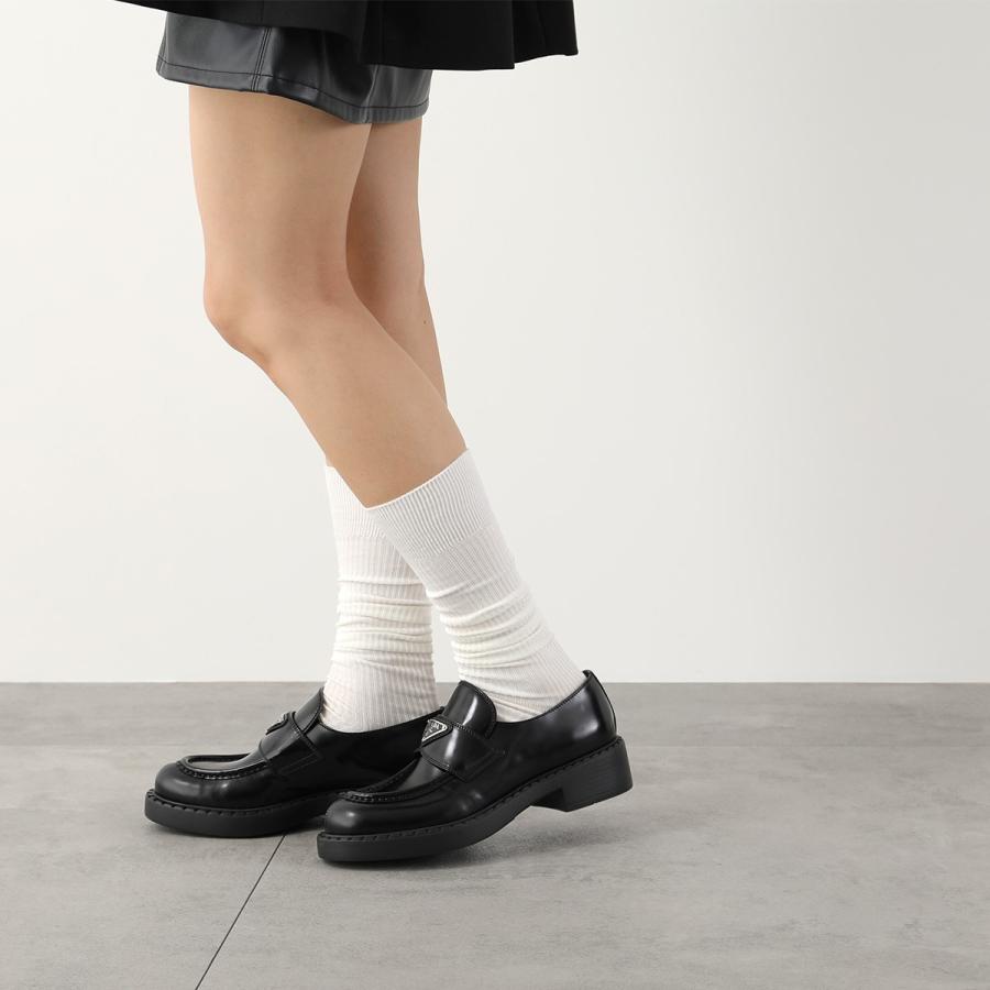 PRADA（プラダ） ローファー チョコレート 1D246M ULS F0002