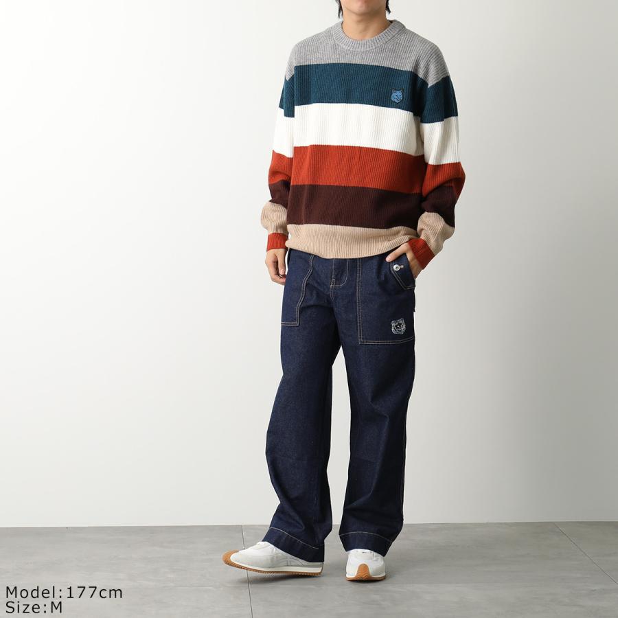 MAISON KITSUNE（メゾン キツネ） ニット BOLD FOX HEAD PATCH COMFORT