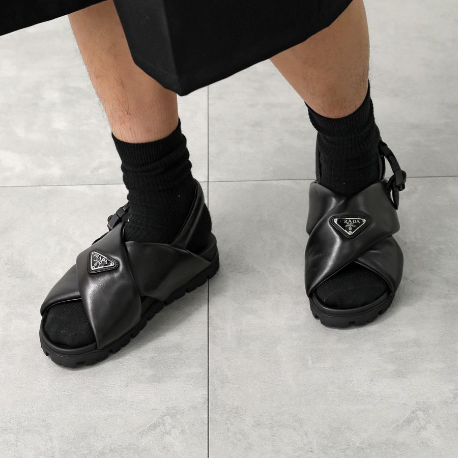 PRADA（プラダ） サンダル モノリス 2X3089 2DL8 メンズ