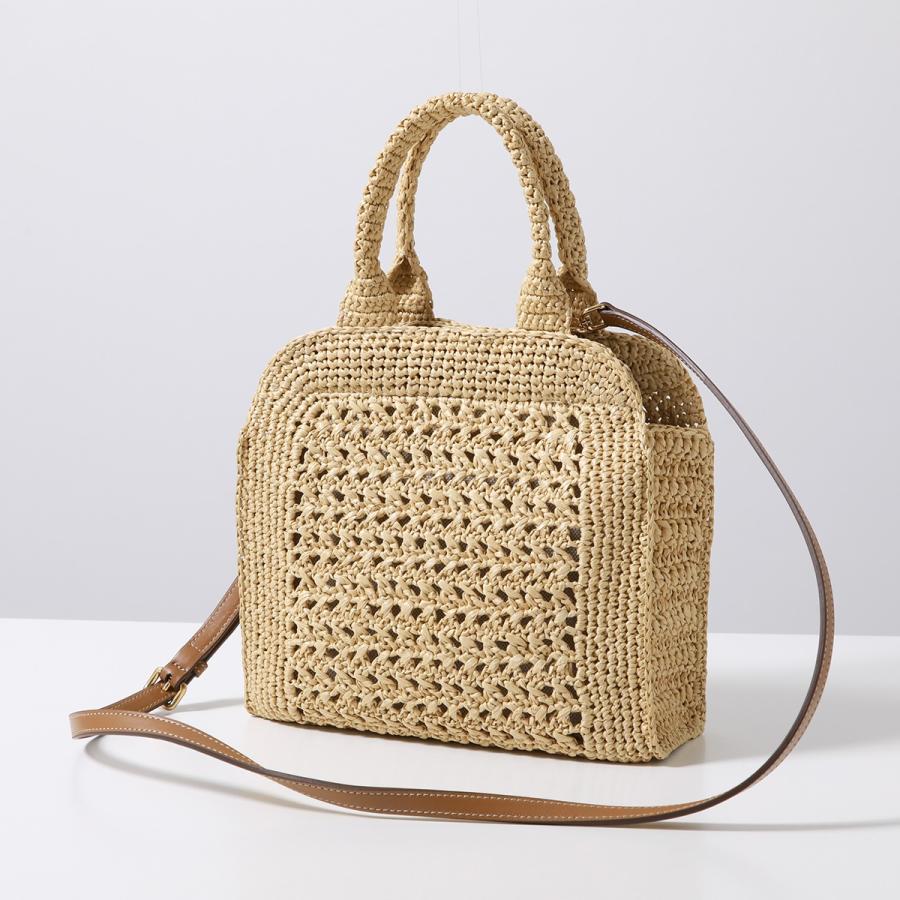 miu miu（ミュウミュウ） かごバッグ 5BA283 2DO1 レディース ラフィア