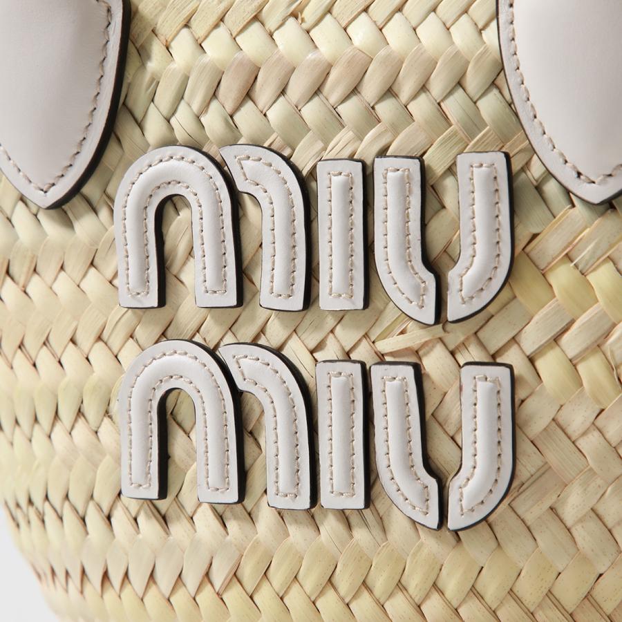miu miu（ミュウミュウ） かごバッグ 5BG273 2DDH レディース