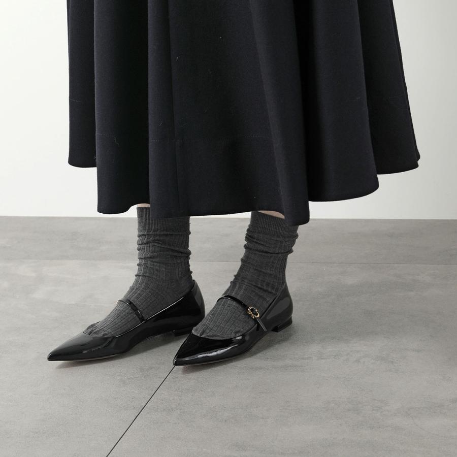 Gianvito Rossi（ジャンヴィト ロッシ） バレエシューズ RIBBON JANE