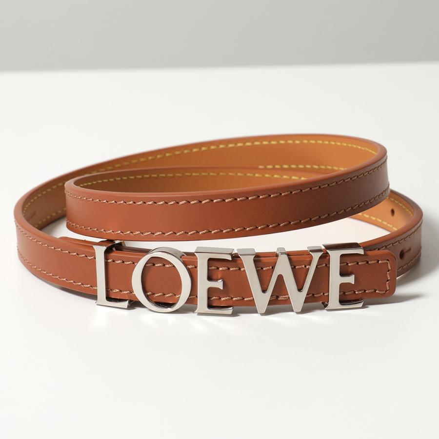 LOEWE（ロエベ） ナローベルト E619Z16X16 レディース レザー ロゴ