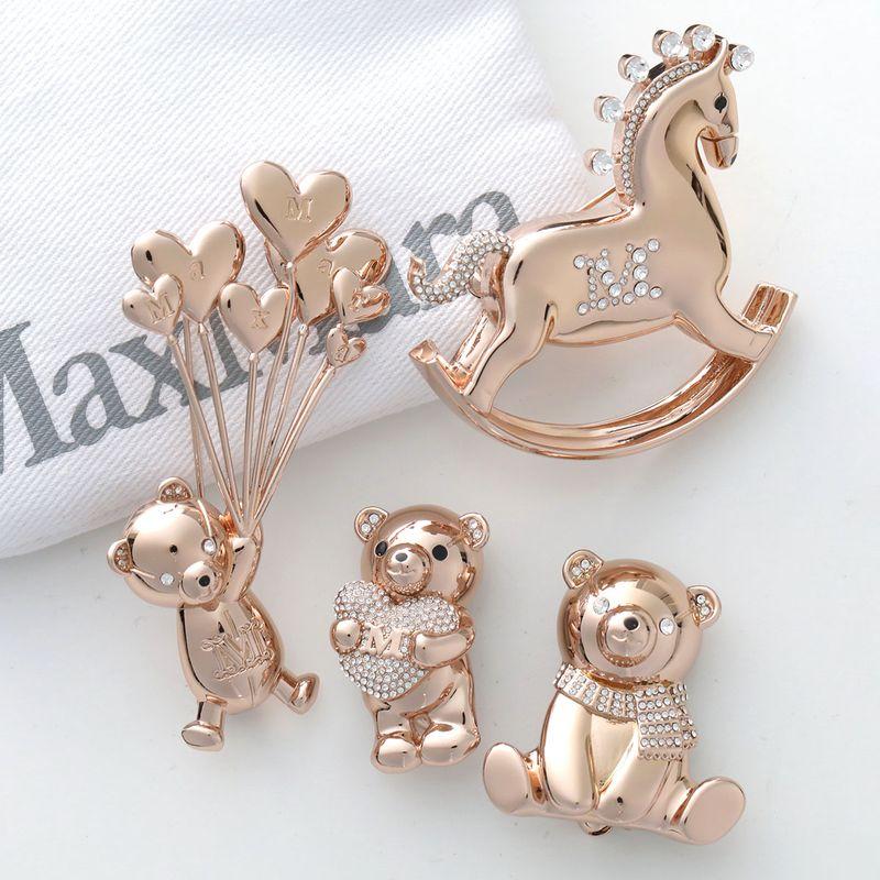 Max Mara（マックスマーラ） ブローチ TEDDYBROOCH SHINY テディ