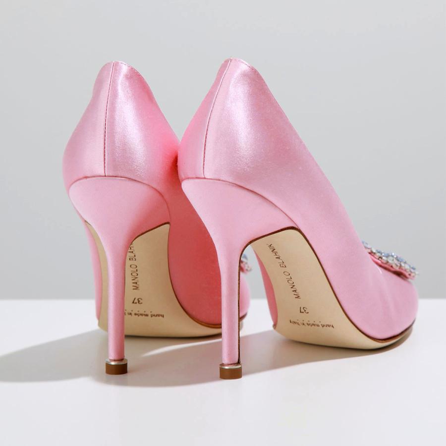 MANOLO BLAHNIK（マノロブラニク） パンプス HANGISI OPAL SATIN 105