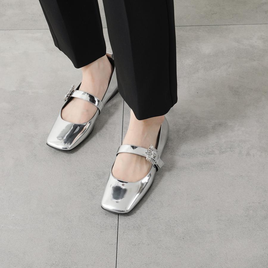 Sergio rossi（セルジオロッシ） フラットシューズ SR TWENTY BUCKLE