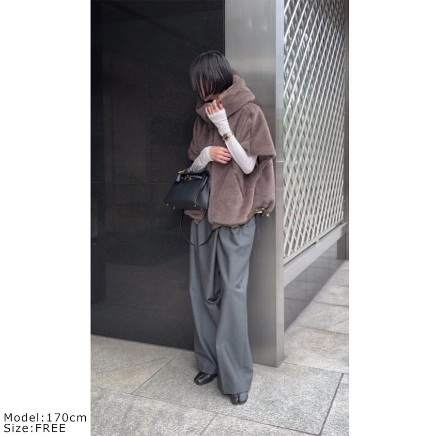 Eimee Law（エイミーロウ） ミンクライクファーケープ 83830E