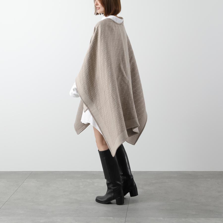 FENDI（フェンディ） ポンチョ FXX776 ASFX レディース ケープ ウール