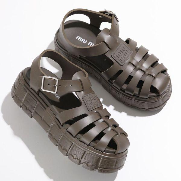 miu miu（ミュウミュウ） サンダル 5X140E 3LKK レディース
