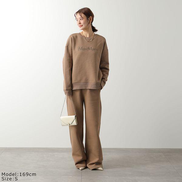 S Max Mara マックスマーラ キャメル 刺繍ロゴスウェット S Max Mara