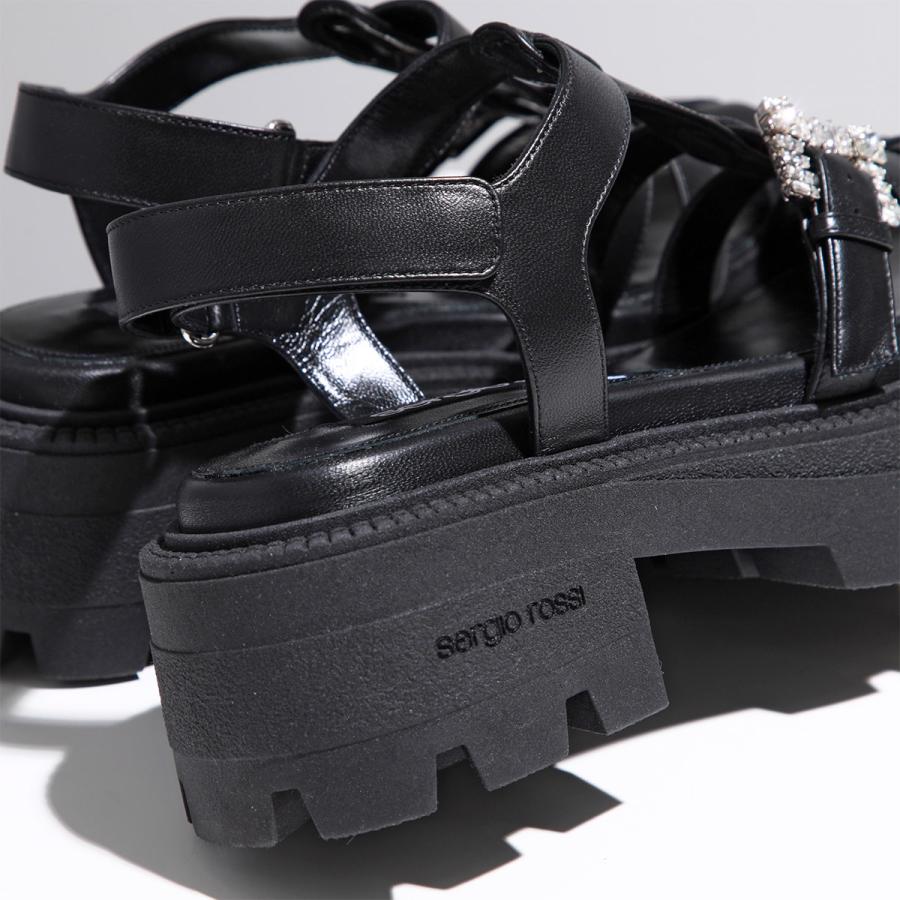 Sergio rossi（セルジオロッシ） サンダル SR TWENTY BUCKLE 025 トゥ