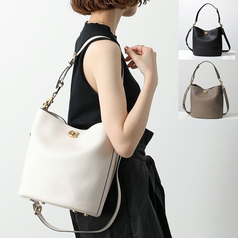 COACH（コーチ） ショルダーバッグ WILLOW ウィロウ ソフト バケット