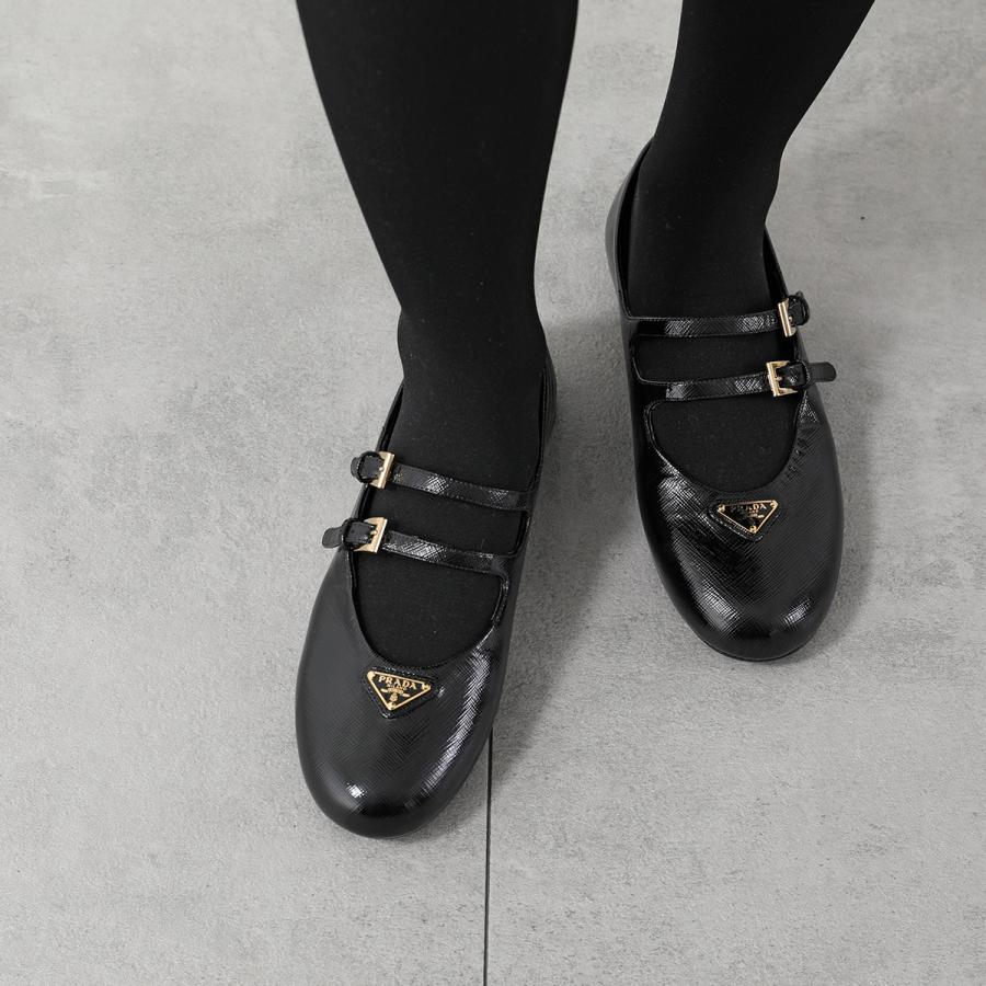 PRADA（プラダ） バレエシューズ 1F794N 3A9S レディース パテント