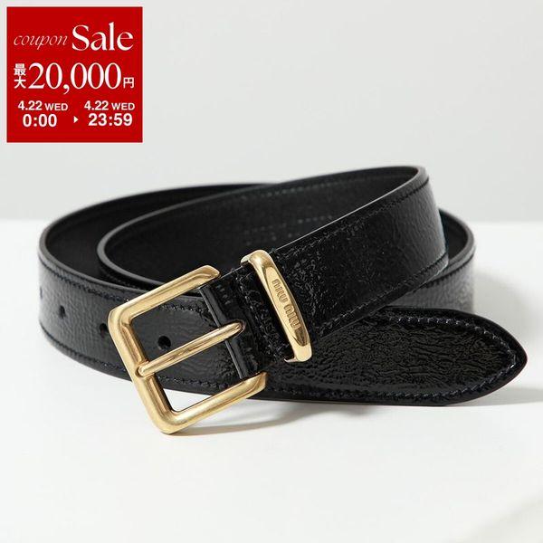 miu miu（ミュウミュウ） ベルト 5CC630 2DNT レディース レザー