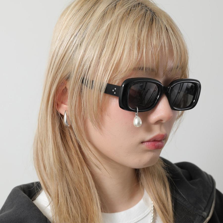 KIMHEKIM キムヘキム サングラス PEARL TEAR SQUARE SUNGLASSES PS25