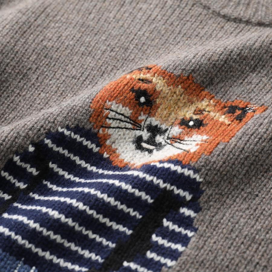 MAISON KITSUNE（メゾン キツネ） セーター DRESSED FOX ドレスド