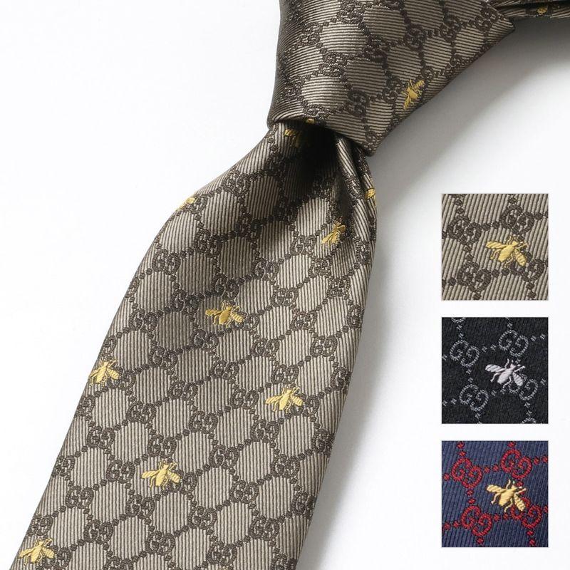 GUCCI（グッチ） ネクタイ GIBI 545078 4E002 メンズ シルク