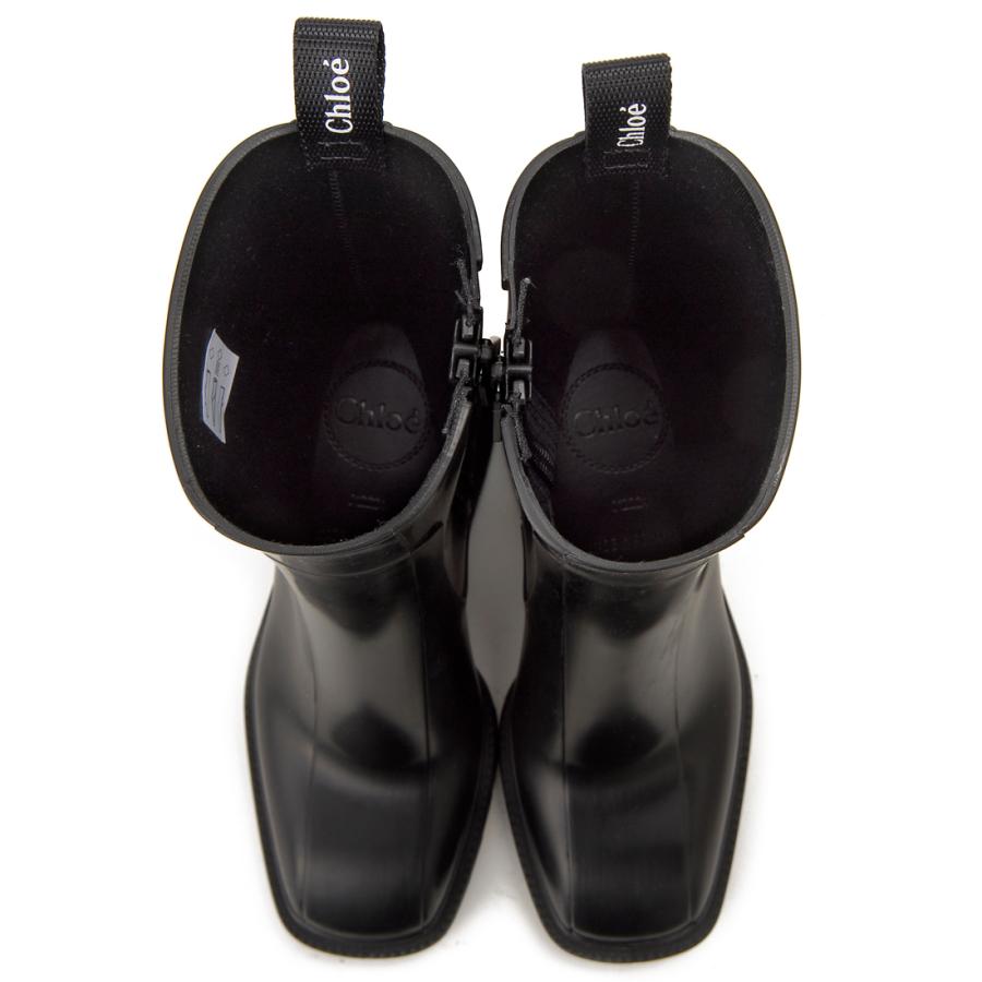 Chloe（クロエ） レインブーツ レディース ブラック 22A239Z2 001
