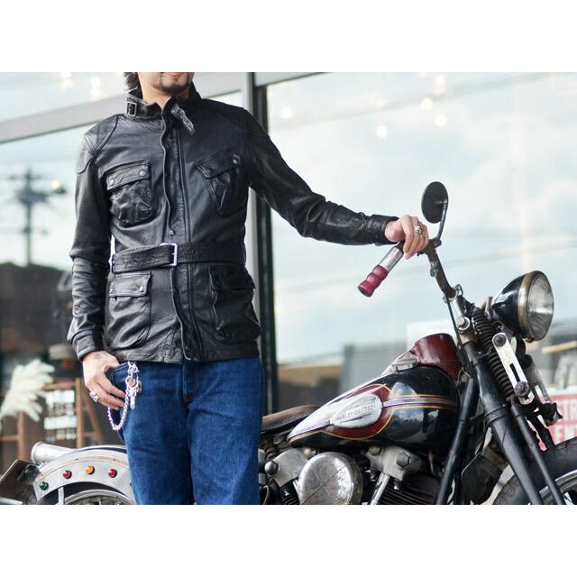 SKULL FLIGHT/スカルフライト】2022AW「Sheep Skin Motorcycle Field