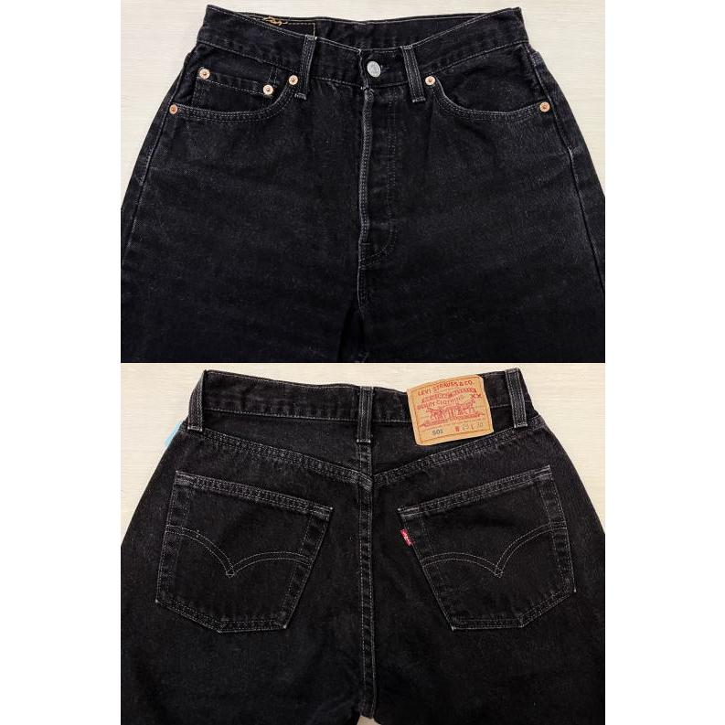 Levi's（リーバイス） 美品 リーバイス501 古着 90s 黒 LEVIS501