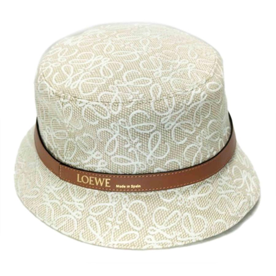 LOEWEロエベ/アナグラムバケットハットサイズ59/1723039/59/Aランク/52