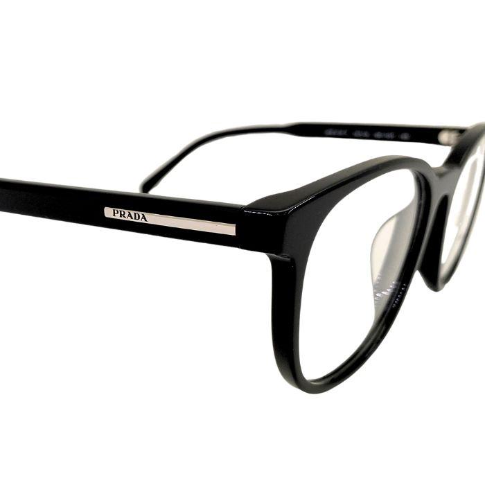 PRADA（プラダ） メガネフレーム 眼鏡 めがね pra15vf-16k1o1 ブラック
