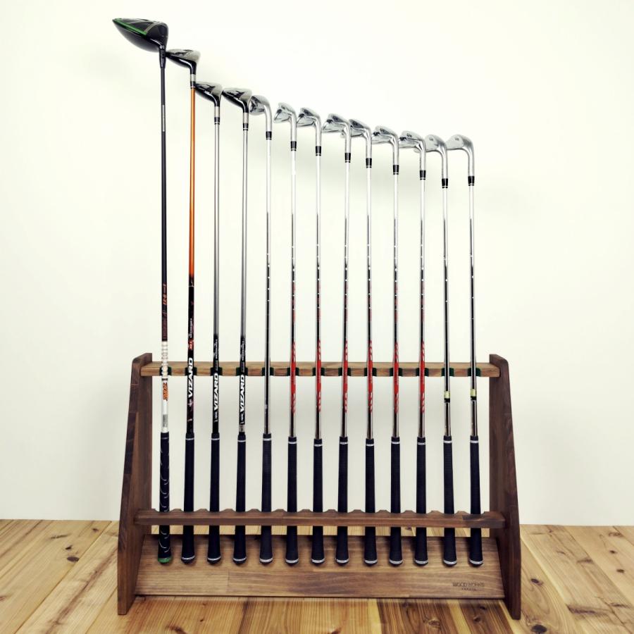 8さん専用】ゴルフクラブスタンド13本＋7本 塗装仕上、色選べます2