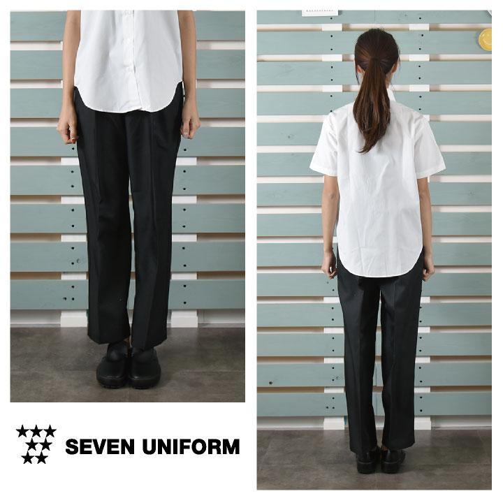 ツータックパンツ 脇ゴム入 セブンユニフォーム パンツ ズボン ホテル