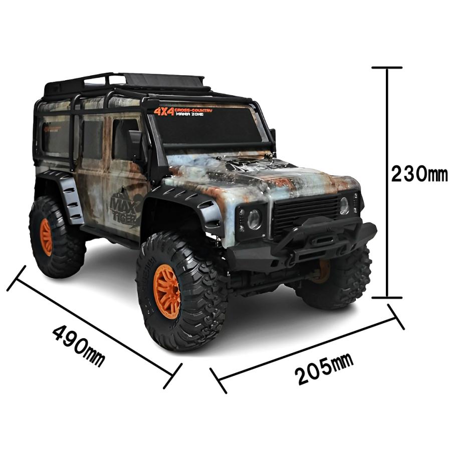 ラジコン ラジコンカー オフロード 防水 高速性能 スケール1/10 四駆
