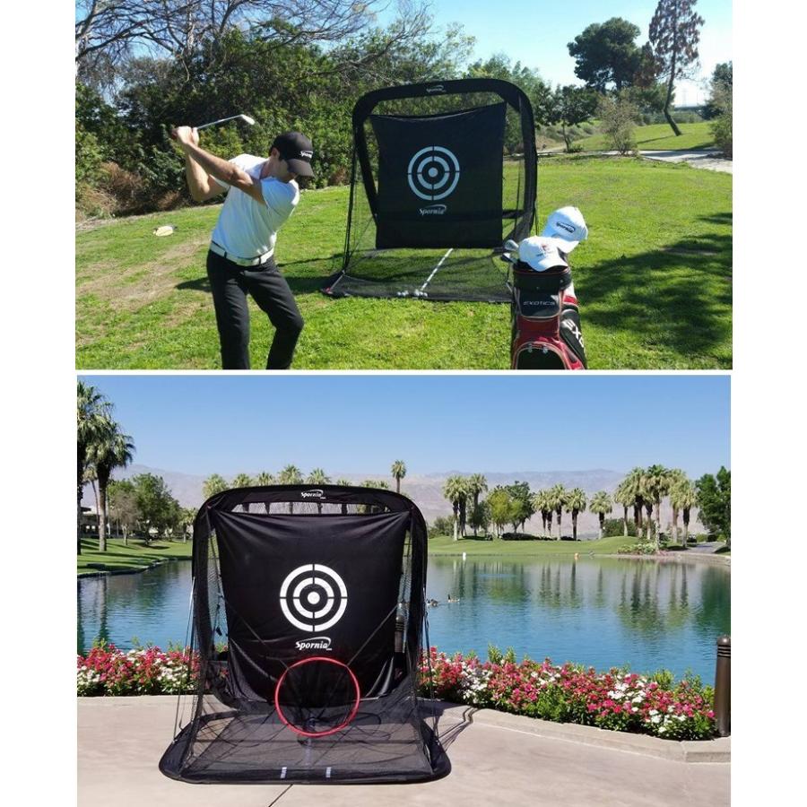 Spornia コンパクトサイズ 正規店の安心保証 ゴルフネット 30秒設置